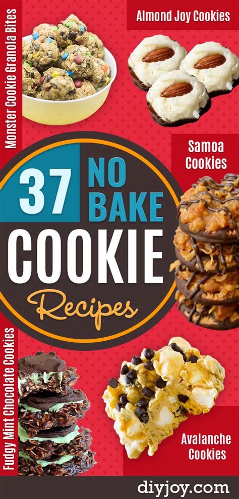 37 No Bake Cookie Recipes - DIY Joy