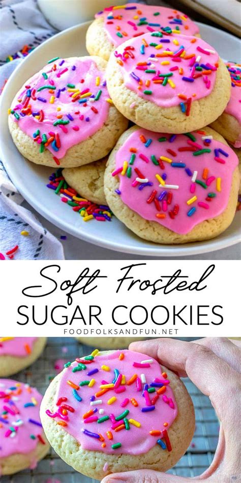 Soft Frosted Sugar Cookies - Better than Lofthouse!