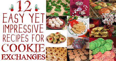 Cookie Exchange Parties: 12 Easy and Impressive Recipes