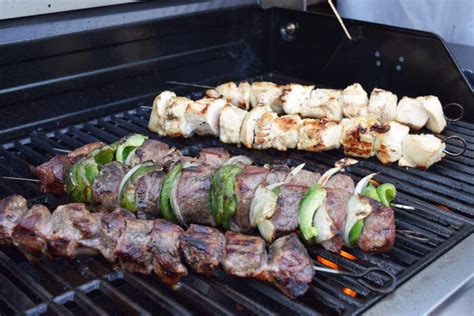 Easy Grilled Steak and Chicken Kabobs - Soulfully Made
