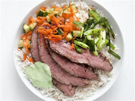 Grilled Steak and Rice Bowl Recipe - Food Network