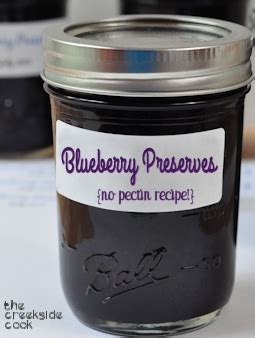 Blueberry Preserves {no pectin recipe} - The Creekside …