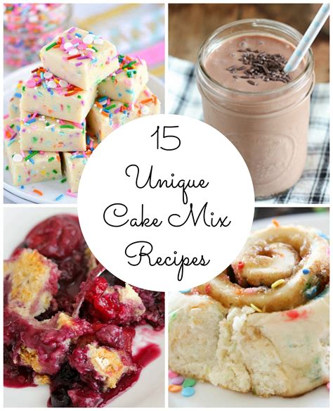 15 Unique & Tasty Cake Mix Recipes - Make and Takes