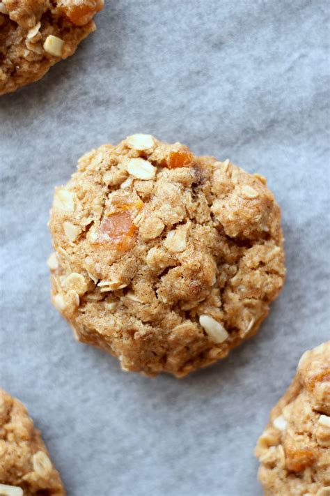 Chewy Vegan Oatmeal Apricot Cookies - The …