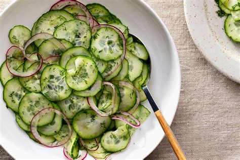 German Cucumber-Dill Salad (Gurkensalat) Recipe - The …