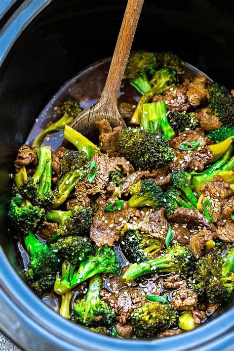 Slow Cooker Beef and Broccoli - Easy Chinese Food …