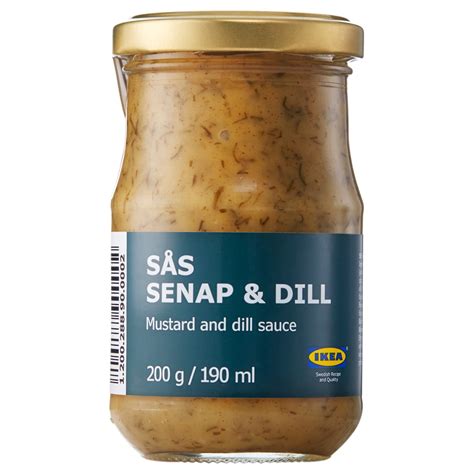 SÅS SENAP & DILL Sauce for salmon - IKEA