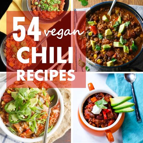 54 Vegan Chili Recipes - Connoisseurus Veg