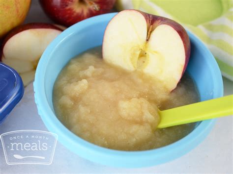 Baby Food Apple Puree Recipe (4+ months) | Once A …