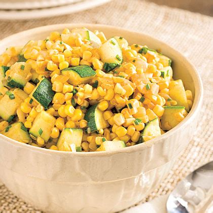 Sweet Corn and Zucchini Recipe | MyRecipes