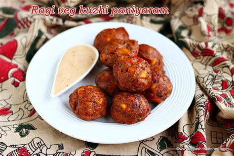 Ragi Vegetable Kuzhi Paniyaram recipe - Jeyashri's …
