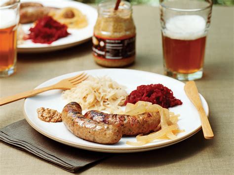 Grilled Beer-cooked Sausages Recipe | MyRecipes