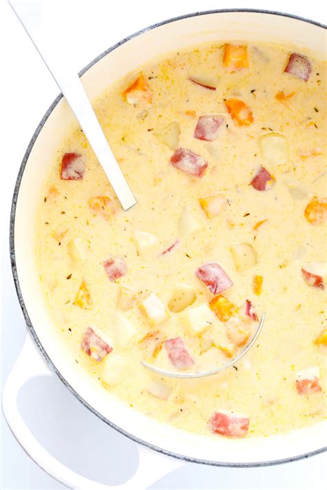 Three Potato Soup Recipe | Gimme Some Oven