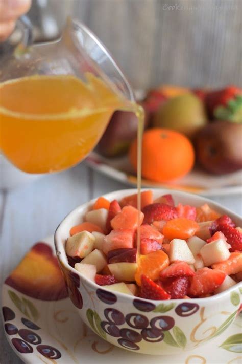 Fruit Salad with Orange Vanilla Syrup - Cooking With …