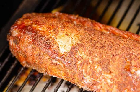 Traeger Smoked Pork Loin Roast - The Creative Bite