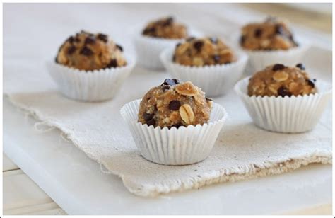 Oatmeal Cookie Dough Bites - Dinner Recipes for Two