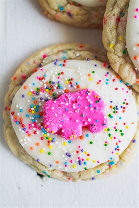 Circus Animal Sprinkle Cookies | Recipe by My Name Is …