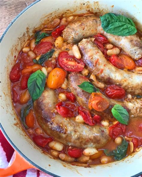 Italian Specialty Sausage and Beans - Proud Italian Cook