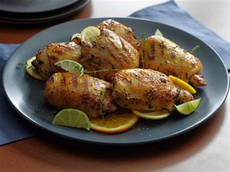 Grilled Citrus Marinated Chicken Thighs - Food Network