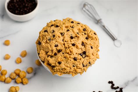 Chickpea Cookie Dough - I Heart Vegetables