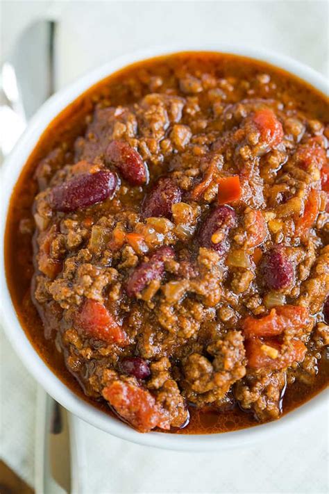 Beef Chili: The Best Classic Recipe - Brown Eyed Baker