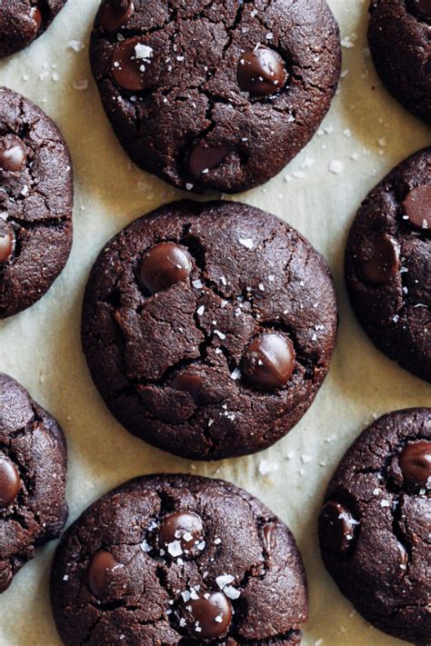 Vegan Gluten-free Double Chocolate Cookies - Making Thyme for …