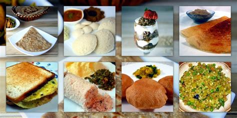 Breakfast and Tiffin Varieties - Simple Indian Recipes