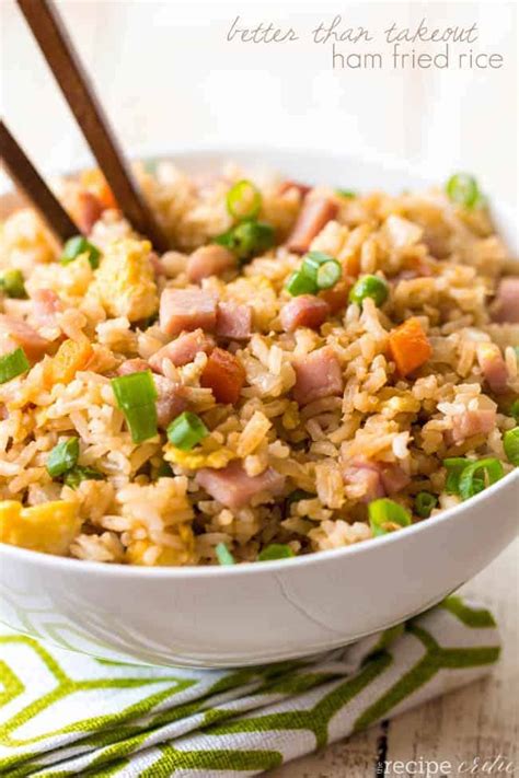 Better than Takeout Ham Fried Rice | The Recipe Critic