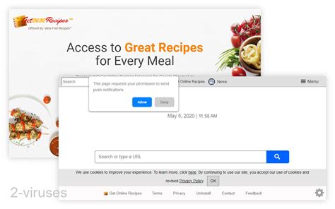 Get Online Recipes – How to remove – Dedicated 2 …