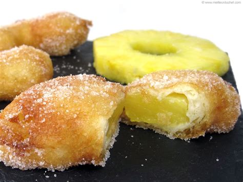 Pineapple Fritters - Recipe with images - Meilleur du Chef