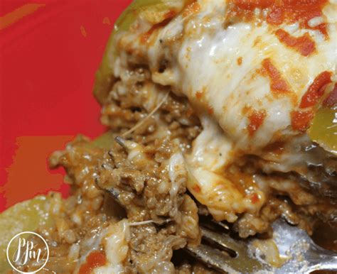 Ground Beef and Onion Stuffed Peppers – By the Recipes