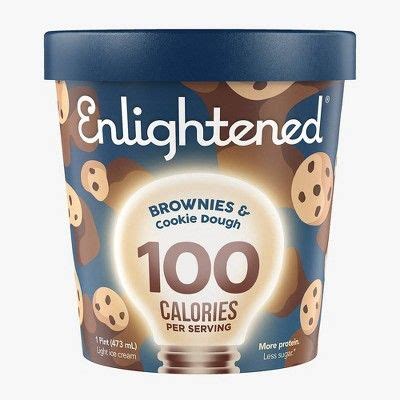 Enlightened Brownies & Cookie Dough Ice Cream - 1pt