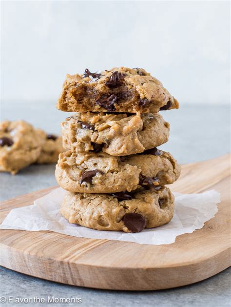 Flourless Peanut Butter Cookies - Flavor the Moments
