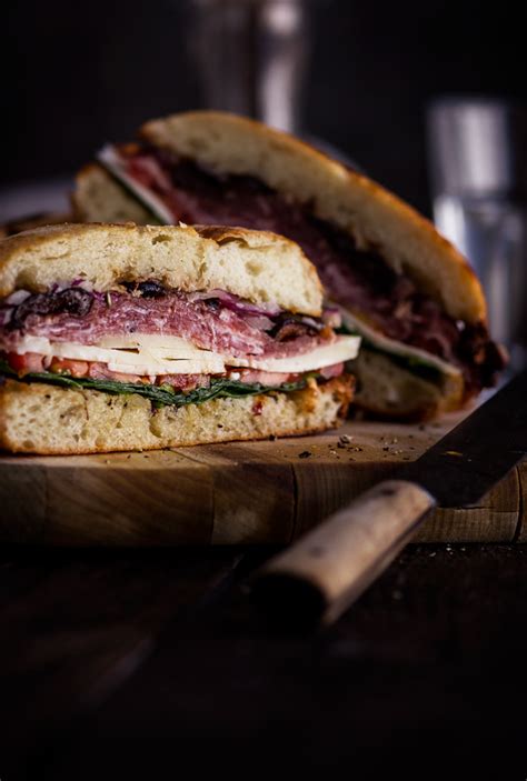 Famous New Orleans Easy Muffuletta Sandwich Recipe