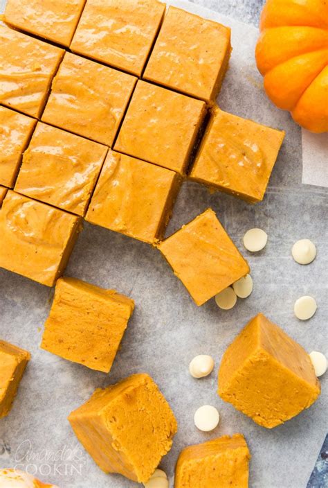 Easy Pumpkin Pie Fudge Recipe - Amanda's Cookin'