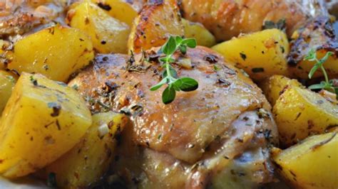 Greek Lemon Chicken and Potatoes Recipe | Allrecipes