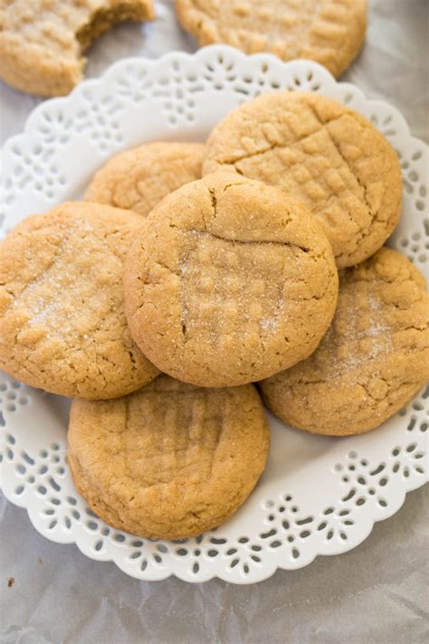 The BEST Chewy Peanut Butter Cookies - Chef Savvy
