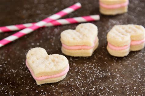Cream Wafer Sandwich Cookies with Strawberry …