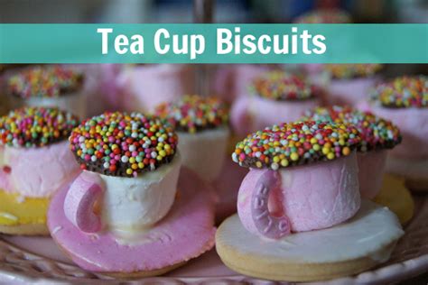 Tea Cup Biscuits - Planning With Kids