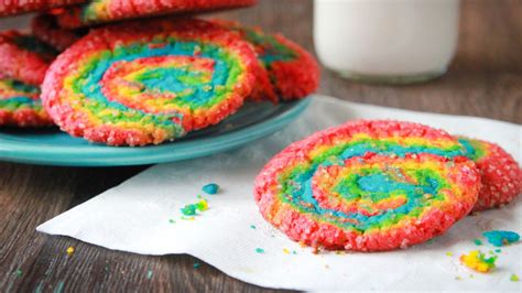 Rainbow Swirl Sugar Cookies Recipe - Pillsbury.com