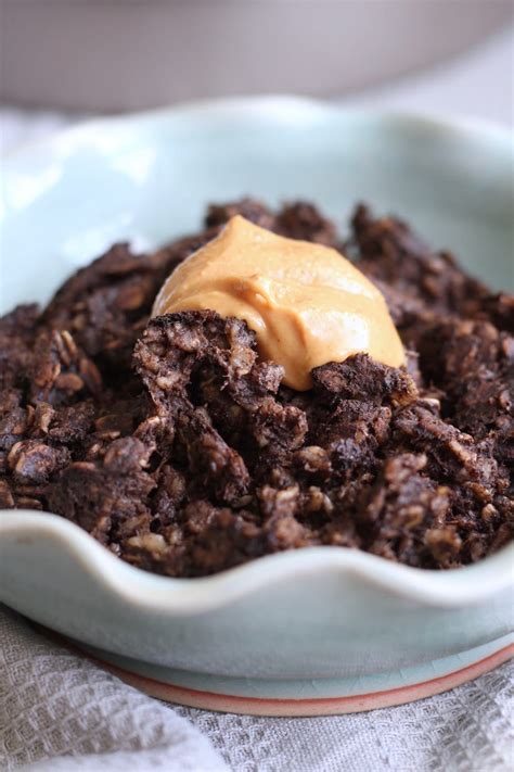 Chocolate "Brownie Batter" Baked Oatmeal - The …