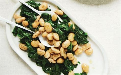 Pan Fried Butter Beans & Greens :: Recipes :: Camellia Brand