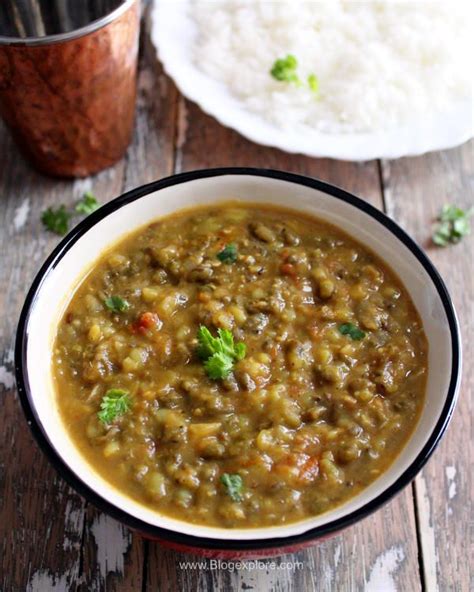 Punjabi Green Moong Dal Recipe | Sabut Moong Dal
