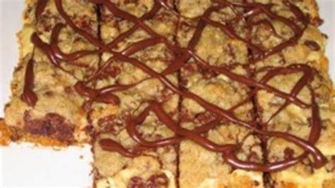 Chocolate Chip Cookie Dough Cheesecake Bars Recipe