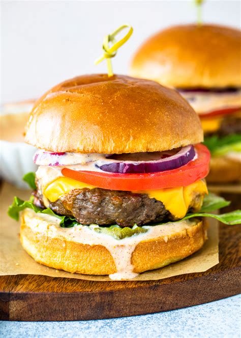 Air Fryer Cheeseburgers - Gimme Delicious