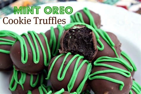 Mommy's Kitchen : Mint Oreo Cookie Truffles