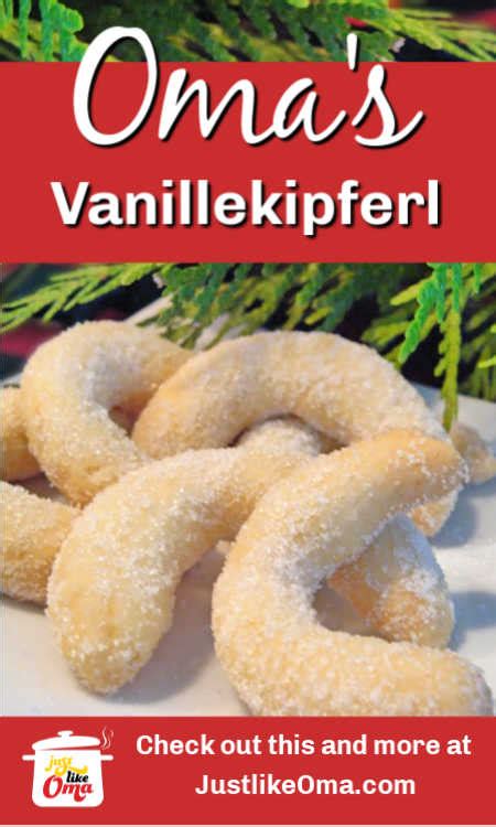 Melania's Vanillekipferl Recipe - Austrian Vanilla Crescent Cookies