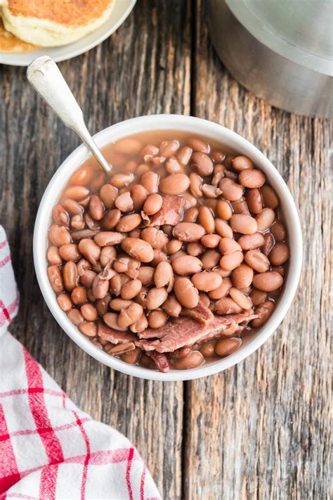 Southern Pinto Beans with Country Ham - Feast and Farm