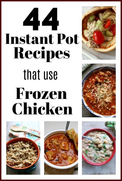 Instant Pot Frozen Chicken Breast Recipes - 365 Days …