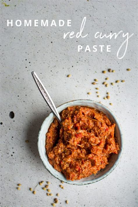 Homemade Red Curry Paste (Vegan) | Lauren Caris Cooks